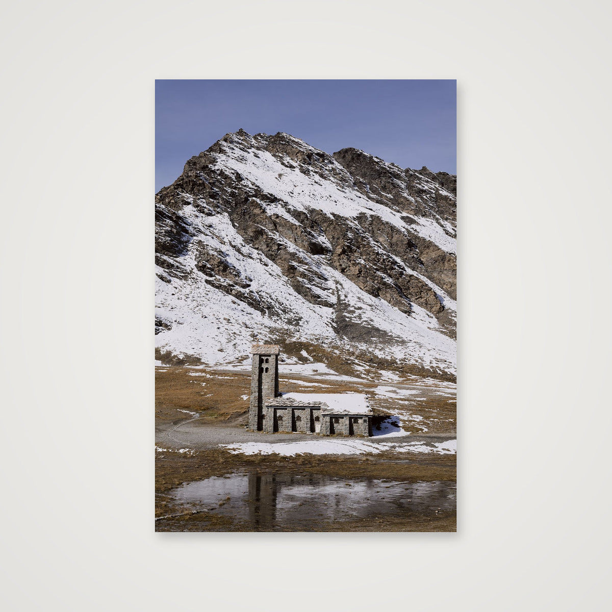 Mountain Church — 40×60cm, 16×24" Print only