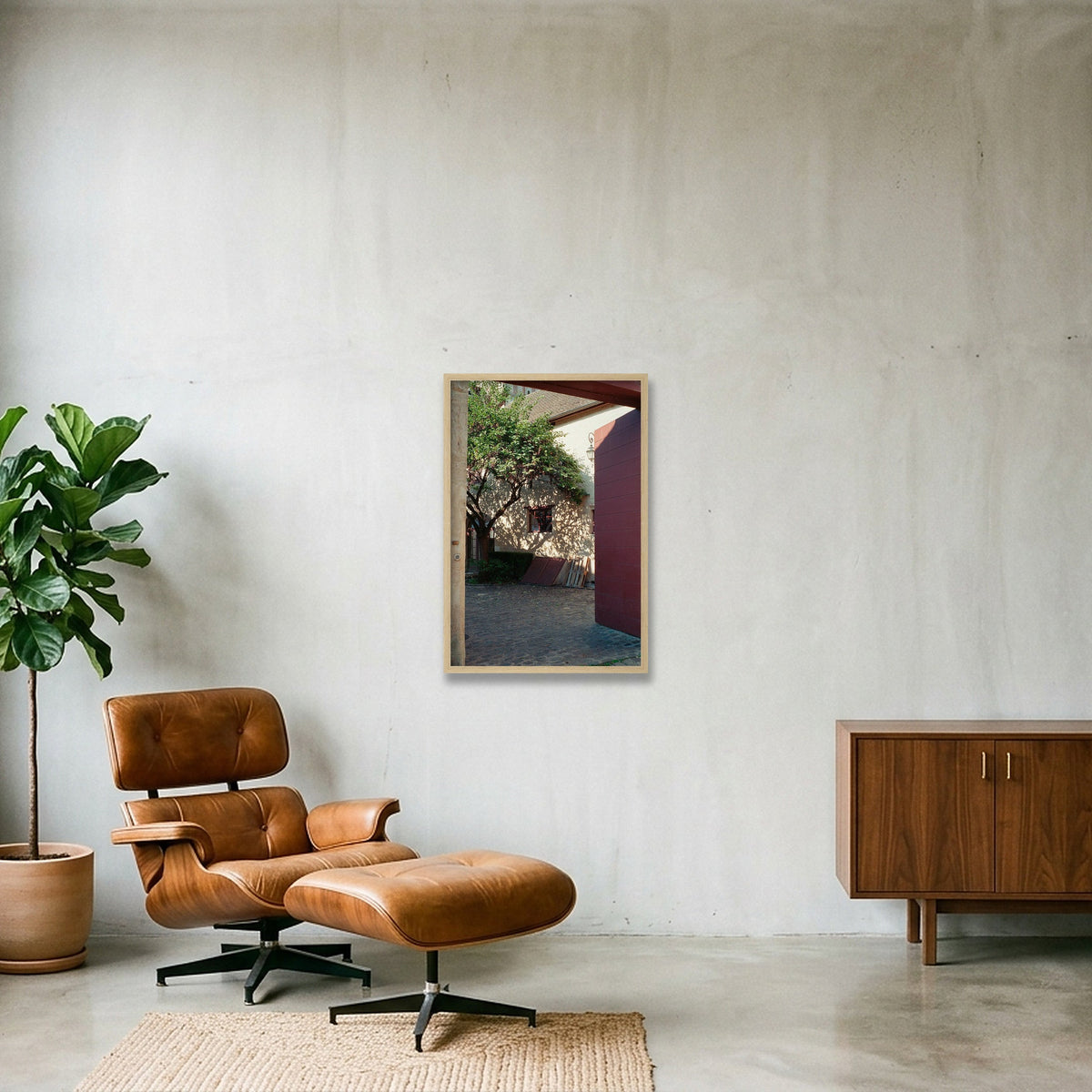 Beaune — 40×60cm, 16×24" Oak Frame