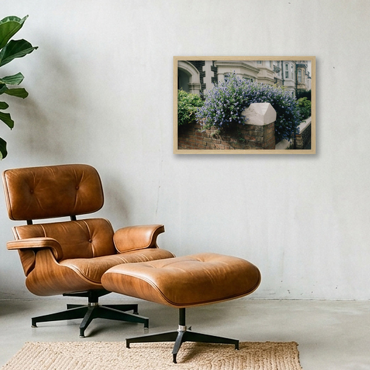 Street 1.0 — 45×30cm, 18×12" Oak Frame